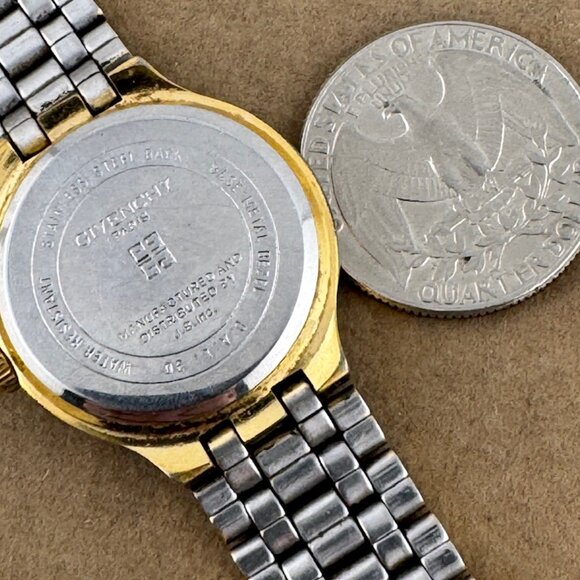 Vintage Givenchy Paris Designed Gold Watch - Picture 7 of 8
